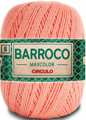 KIT COM 4 BARROCO 6 FIOS DE 200G - MAXCOLOR - CIRCULO BORDADO LÃ