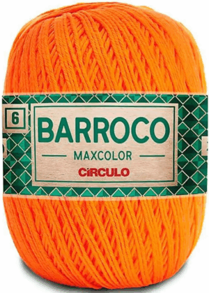 KIT COM 4 BARROCO 6 FIOS DE 200G - MAXCOLOR - CIRCULO BORDADO LÃ