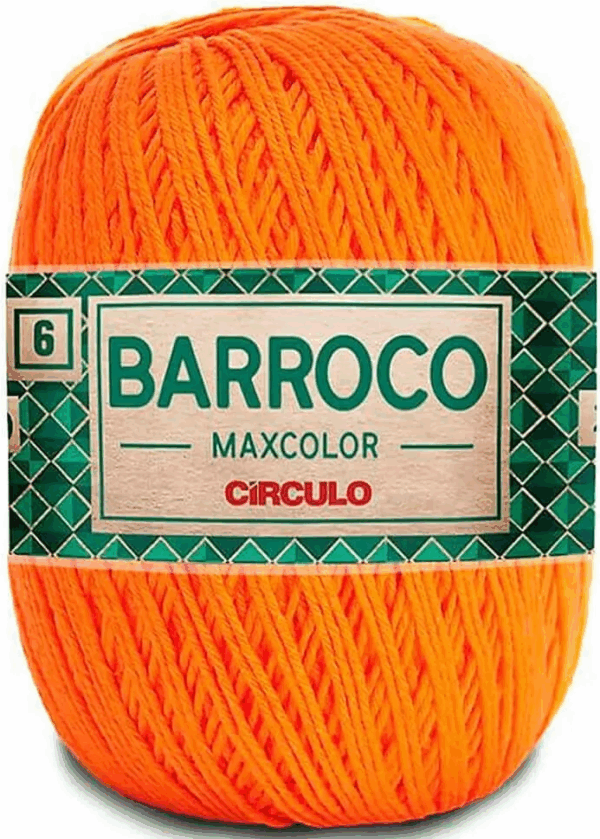 KIT COM 4 BARROCO 6 FIOS DE 200G - MAXCOLOR - CIRCULO BORDADO LÃ