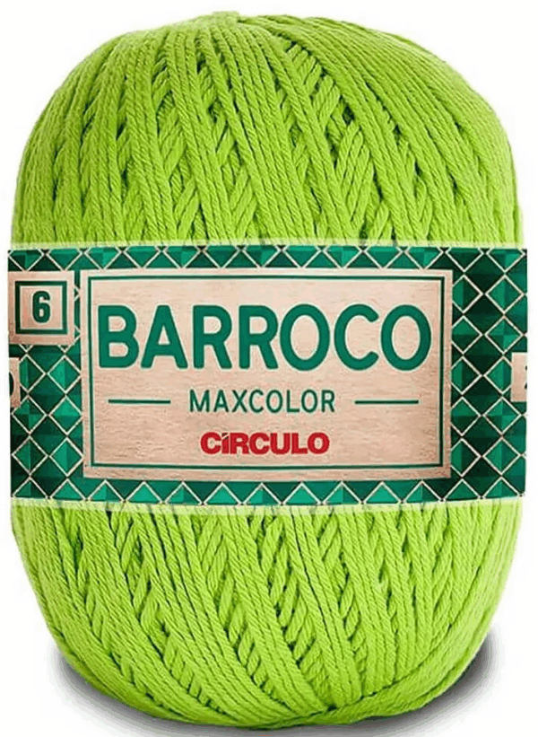 KIT COM 4 BARROCO 6 FIOS DE 200G - MAXCOLOR - CIRCULO BORDADO LÃ