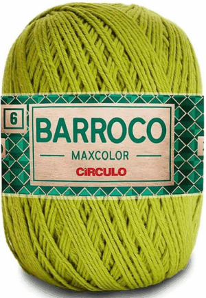 KIT COM 4 BARROCO 6 FIOS DE 200G - MAXCOLOR - CIRCULO BORDADO LÃ
