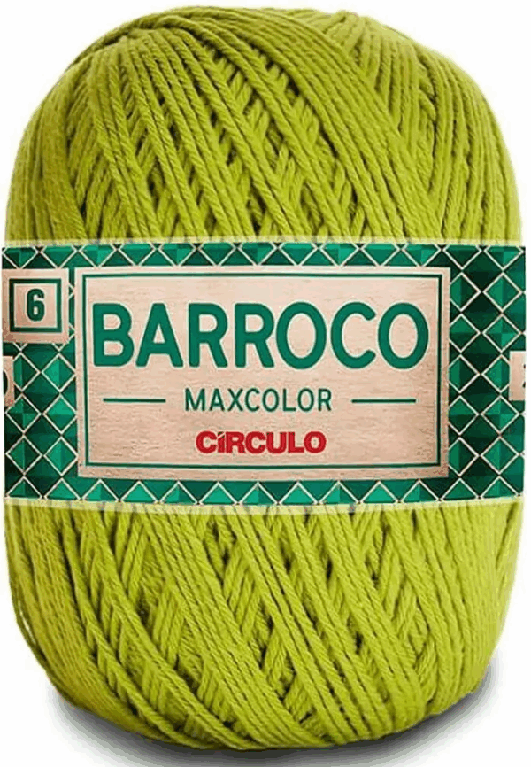 KIT COM 4 BARROCO 6 FIOS DE 200G - MAXCOLOR - CIRCULO BORDADO LÃ