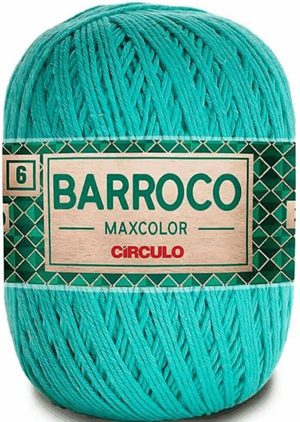KIT COM 4 BARROCO 6 FIOS DE 200G - MAXCOLOR - CIRCULO BORDADO LÃ