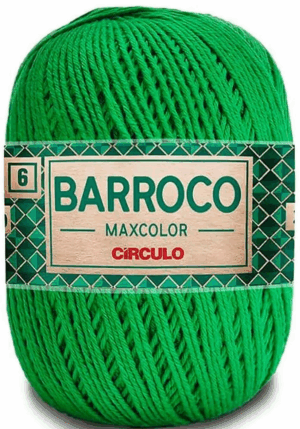 KIT COM 4 BARROCO 6 FIOS DE 200G - MAXCOLOR - CIRCULO BORDADO LÃ