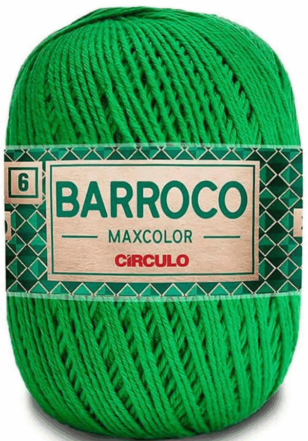 KIT COM 4 BARROCO 6 FIOS DE 200G - MAXCOLOR - CIRCULO BORDADO LÃ