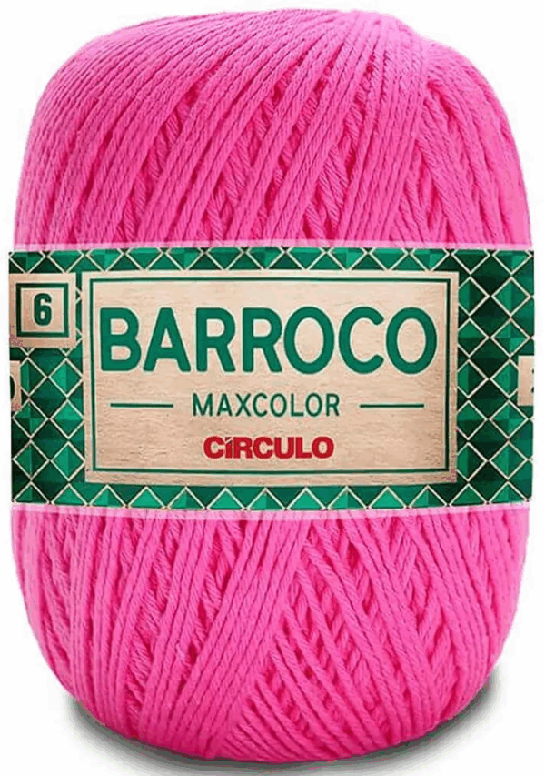 KIT COM 4 BARROCO 6 FIOS DE 200G - MAXCOLOR - CIRCULO BORDADO LÃ