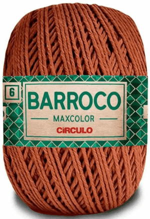 KIT COM 4 BARROCO 6 FIOS DE 200G - MAXCOLOR - CIRCULO BORDADO LÃ