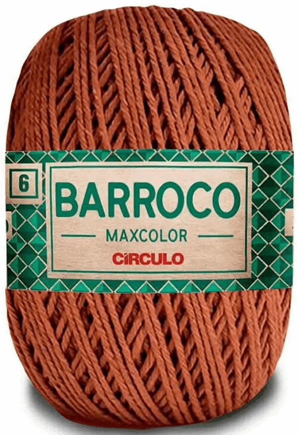KIT COM 4 BARROCO 6 FIOS DE 200G - MAXCOLOR - CIRCULO BORDADO LÃ