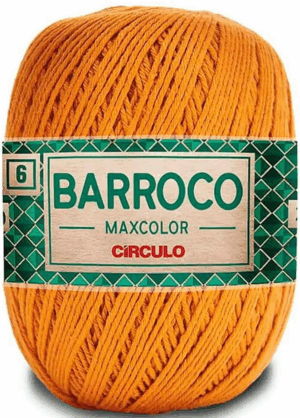 KIT COM 4 BARROCO 6 FIOS DE 200G - MAXCOLOR - CIRCULO BORDADO LÃ