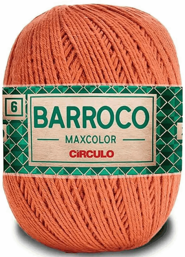 KIT COM 4 BARROCO 6 FIOS DE 200G - MAXCOLOR - CIRCULO BORDADO LÃ