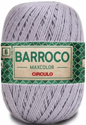 KIT COM 4 BARROCO 6 FIOS DE 200G - MAXCOLOR - CIRCULO BORDADO LÃ