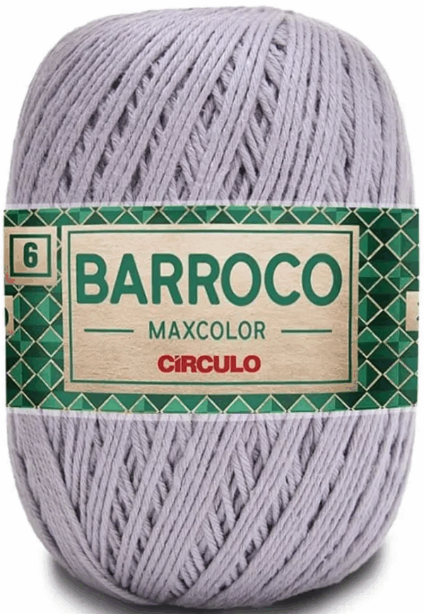 KIT COM 4 BARROCO 6 FIOS DE 200G - MAXCOLOR - CIRCULO BORDADO LÃ
