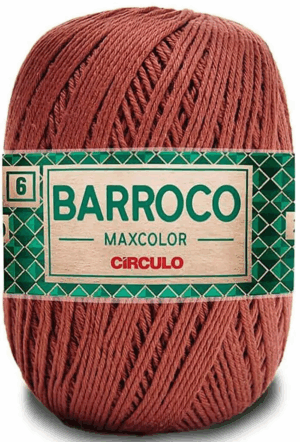 KIT COM 4 BARROCO 6 FIOS DE 200G - MAXCOLOR - CIRCULO BORDADO LÃ