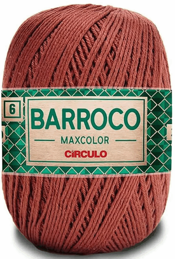 KIT COM 4 BARROCO 6 FIOS DE 200G - MAXCOLOR - CIRCULO BORDADO LÃ