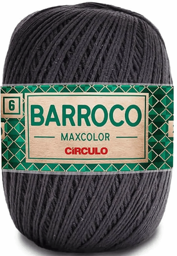 KIT COM 4 BARROCO 6 FIOS DE 200G - MAXCOLOR - CIRCULO BORDADO LÃ