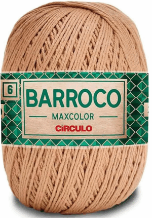 KIT COM 4 BARROCO 6 FIOS DE 200G - MAXCOLOR - CIRCULO BORDADO LÃ