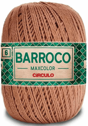 KIT COM 4 BARROCO 6 FIOS DE 200G - MAXCOLOR - CIRCULO BORDADO LÃ