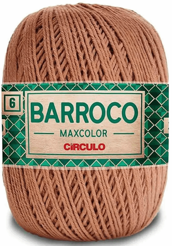 KIT COM 4 BARROCO 6 FIOS DE 200G - MAXCOLOR - CIRCULO BORDADO LÃ