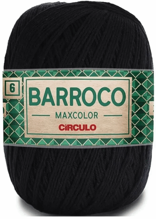 KIT COM 4 BARROCO 6 FIOS DE 200G - MAXCOLOR - CIRCULO BORDADO LÃ