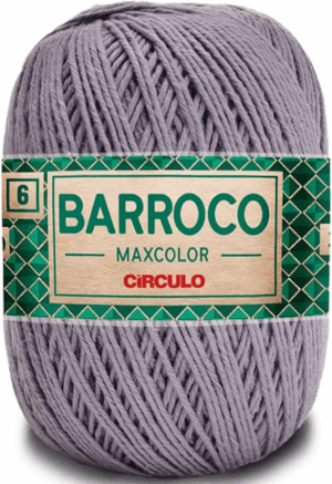 KIT COM 4 BARROCO 6 FIOS DE 200G - MAXCOLOR - CIRCULO BORDADO LÃ