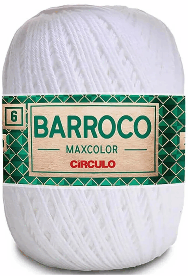 KIT COM 4 BARROCO 6 FIOS DE 200G - MAXCOLOR - CIRCULO BORDADO LÃ