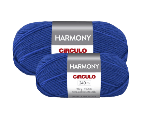KIT COM 2 E 5 FIOS HARMONY CIRCULO 100G