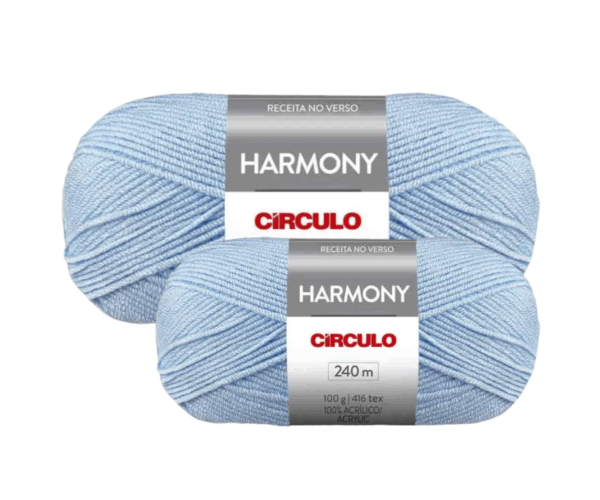 KIT COM 2 E 5 FIOS HARMONY CIRCULO 100G