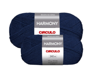 KIT COM 2 E 5 FIOS HARMONY CIRCULO 100G