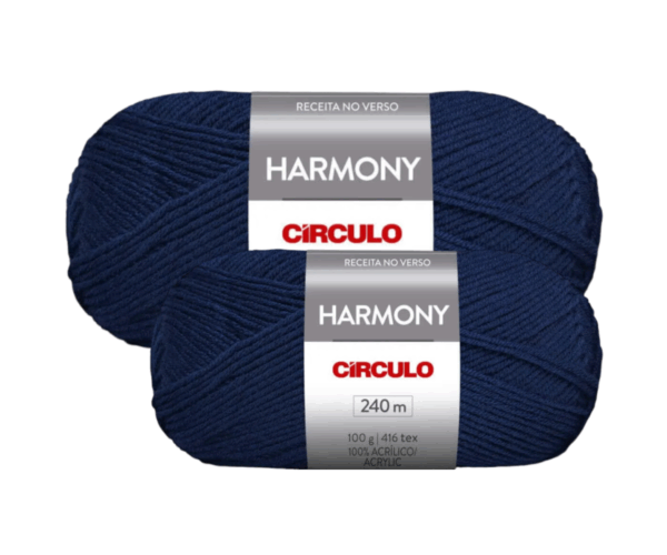KIT COM 2 E 5 FIOS HARMONY CIRCULO 100G