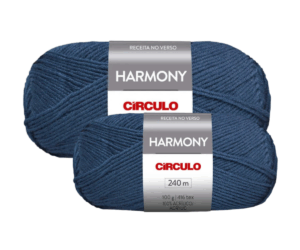 KIT COM 2 E 5 FIOS HARMONY CIRCULO 100G
