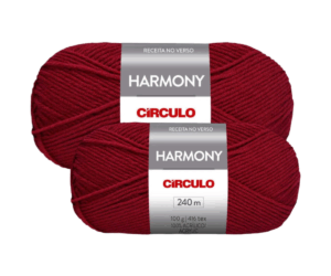 KIT COM 2 E 5 FIOS HARMONY CIRCULO 100G