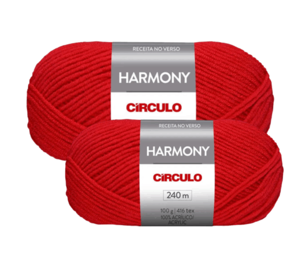 KIT COM 2 E 5 FIOS HARMONY CIRCULO 100G