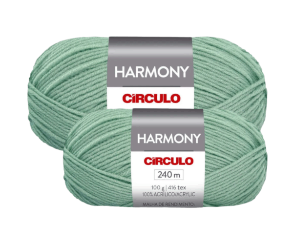 KIT COM 2 E 5 FIOS HARMONY CIRCULO 100G
