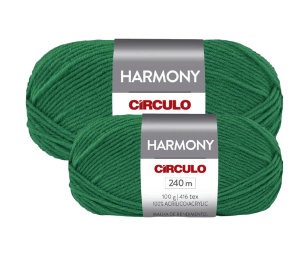 KIT COM 2 E 5 FIOS HARMONY CIRCULO 100G
