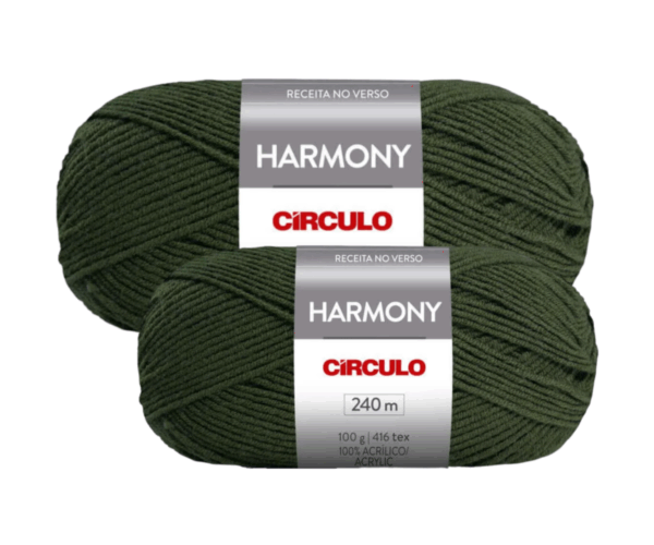 KIT COM 2 E 5 FIOS HARMONY CIRCULO 100G