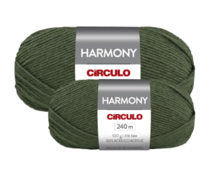 KIT COM 2 E 5 FIOS HARMONY CIRCULO 100G