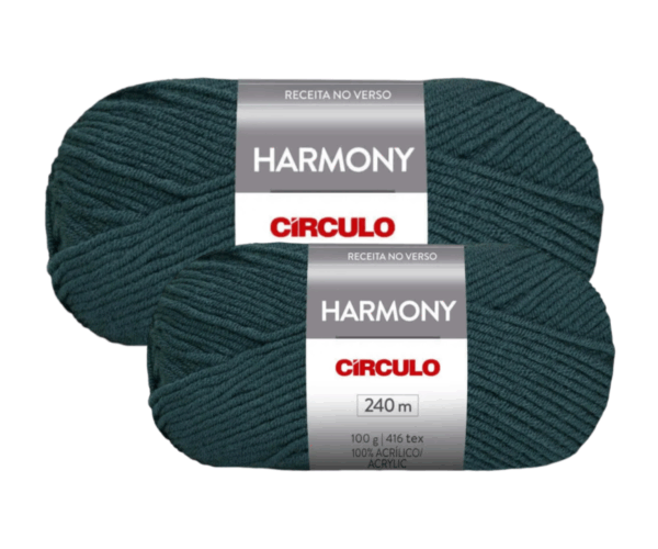 KIT COM 2 E 5 FIOS HARMONY CIRCULO 100G