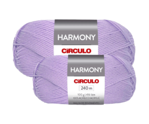 KIT COM 2 E 5 FIOS HARMONY CIRCULO 100G