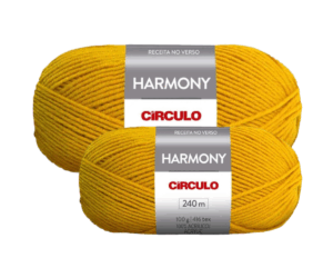 KIT COM 2 E 5 FIOS HARMONY CIRCULO 100G