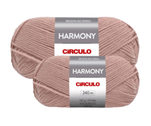 KIT COM 2 E 5 FIOS HARMONY CIRCULO 100G