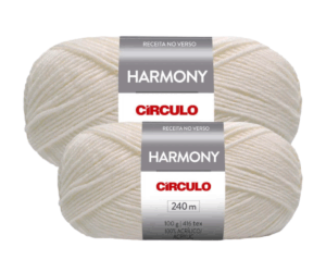 KIT COM 2 E 5 FIOS HARMONY CIRCULO 100G