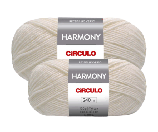 KIT COM 2 E 5 FIOS HARMONY CIRCULO 100G