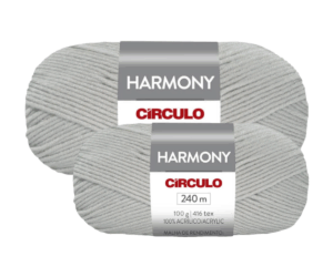 KIT COM 2 E 5 FIOS HARMONY CIRCULO 100G
