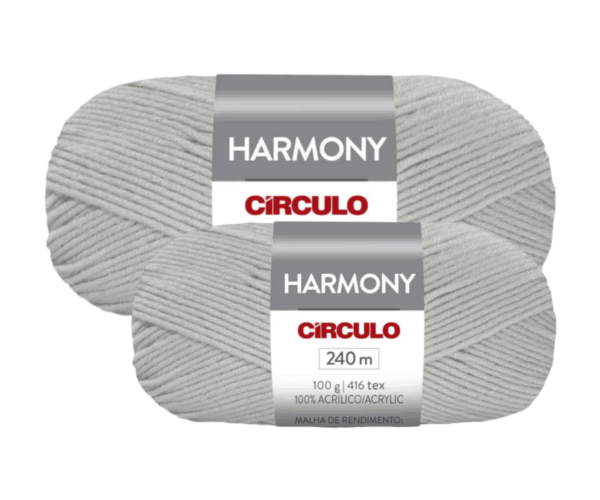 KIT COM 2 E 5 FIOS HARMONY CIRCULO 100G