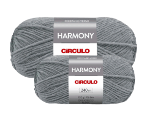 KIT COM 2 E 5 FIOS HARMONY CIRCULO 100G
