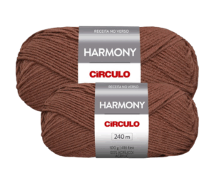KIT COM 2 E 5 FIOS HARMONY CIRCULO 100G