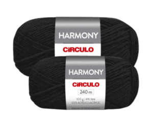KIT COM 2 E 5 FIOS HARMONY CIRCULO 100G