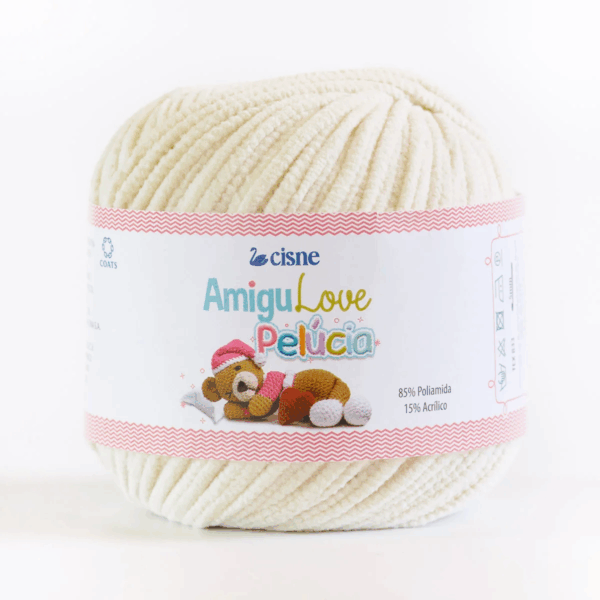 FIO CROCHE AMIGULOVE PELUCIA 80G