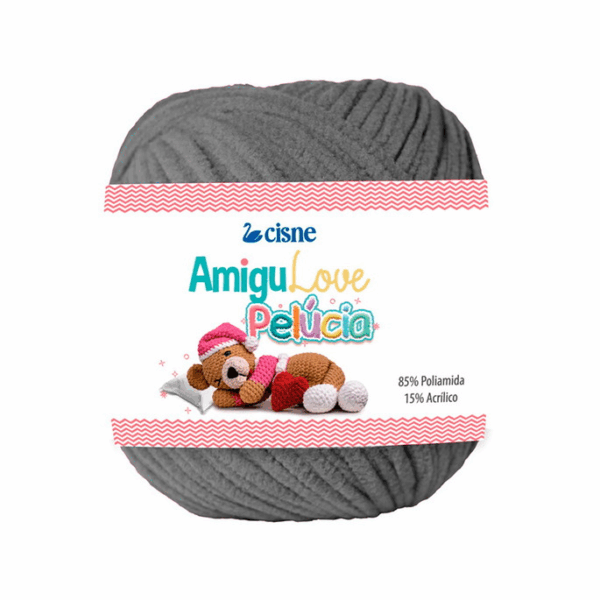 FIO CROCHE AMIGULOVE PELUCIA 80G