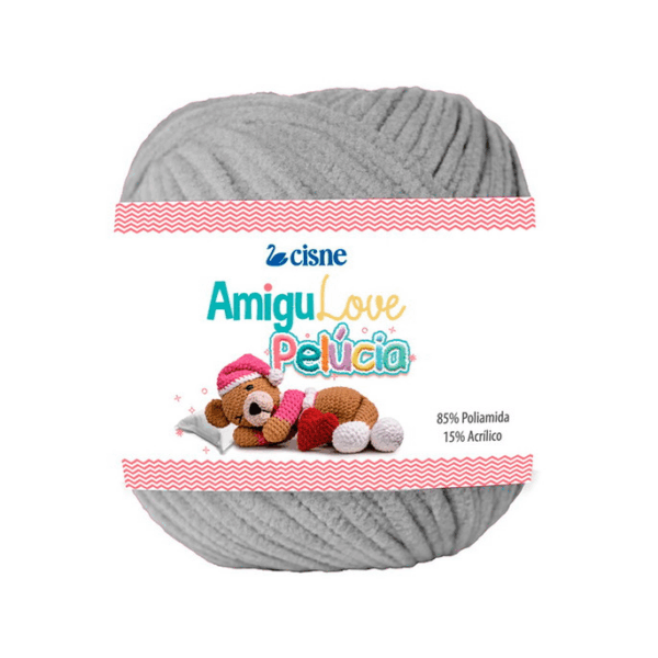 FIO CROCHE AMIGULOVE PELUCIA 80G